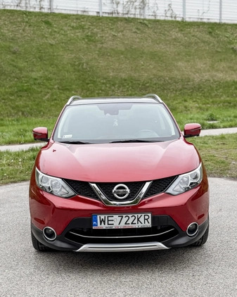 Nissan Qashqai cena 69900 przebieg: 62000, rok produkcji 2015 z Warszawa małe 56